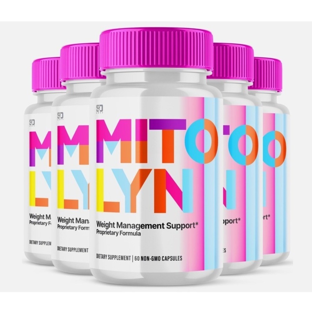 5 Pack Mitolyn Advanced Weight Loss Support Mito Lyn Maximum Strength 300ct New